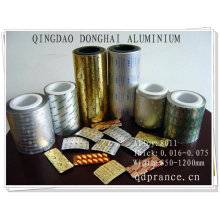 colored foil for pharmaceutical